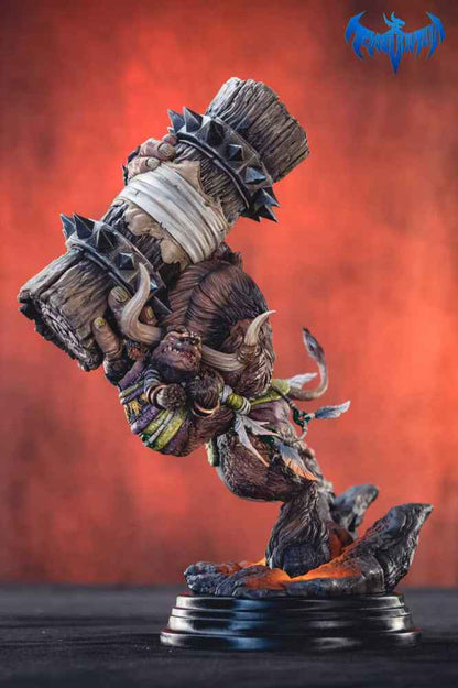 World of Warcraft Toys Evolution Studio Tauren Resin Statue