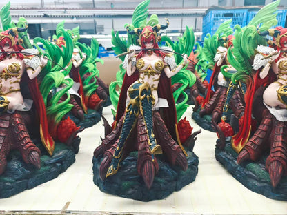 World of Warcraft ~ Windseeker x Awakening Studio ~ Red Dragon Queen Alexstrasza ~  Resin Statue