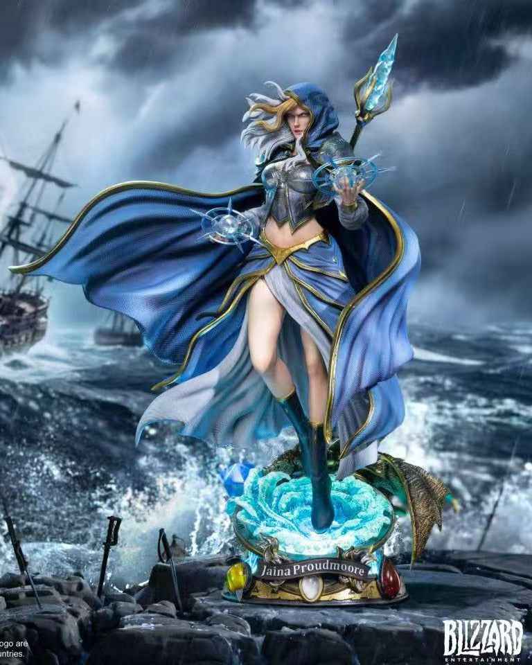 World of Warcraft Blizzard Hearthstone Jaina Proudmoore HEXHS13 1/6 Licensed Resin Statue