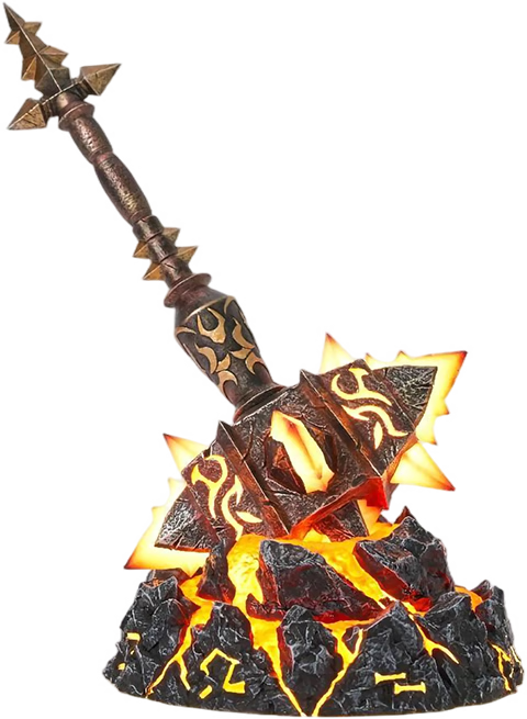 World of Warcraft Blizzard Saphiras Hand of Ragnaros BLZ012 Licensed Resin Statue