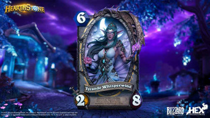 World of Warcraft Blizzard x Hex Collectibles Hearthstone Tyrande Whisperwind Licensed Resin