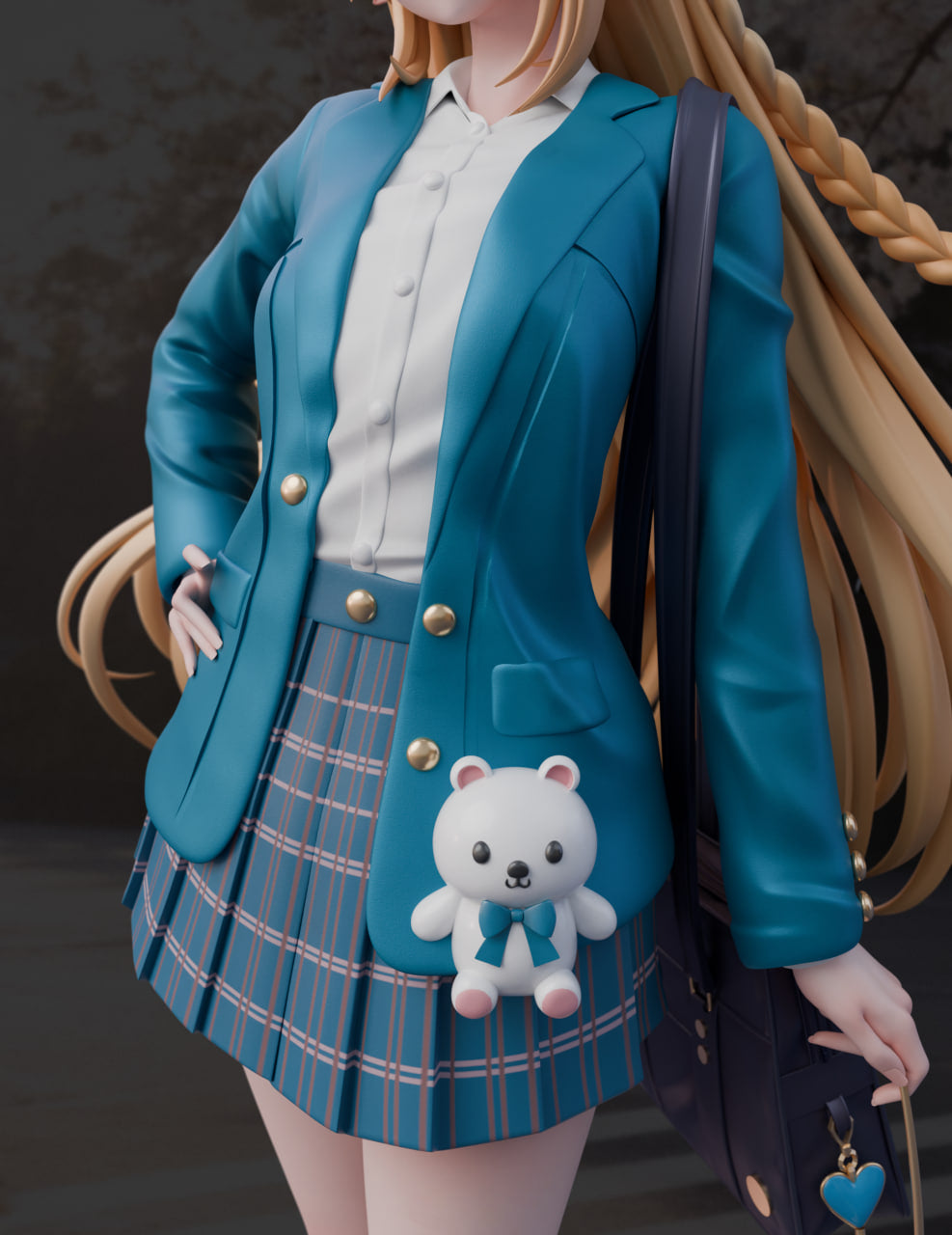 Wuthering Waves QBYGZ Studio Cartethyia 1/6 Resin Statue