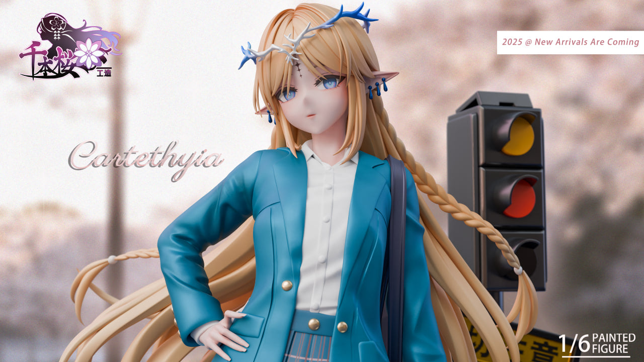 Wuthering Waves QBYGZ Studio Cartethyia 1/6 Resin Statue