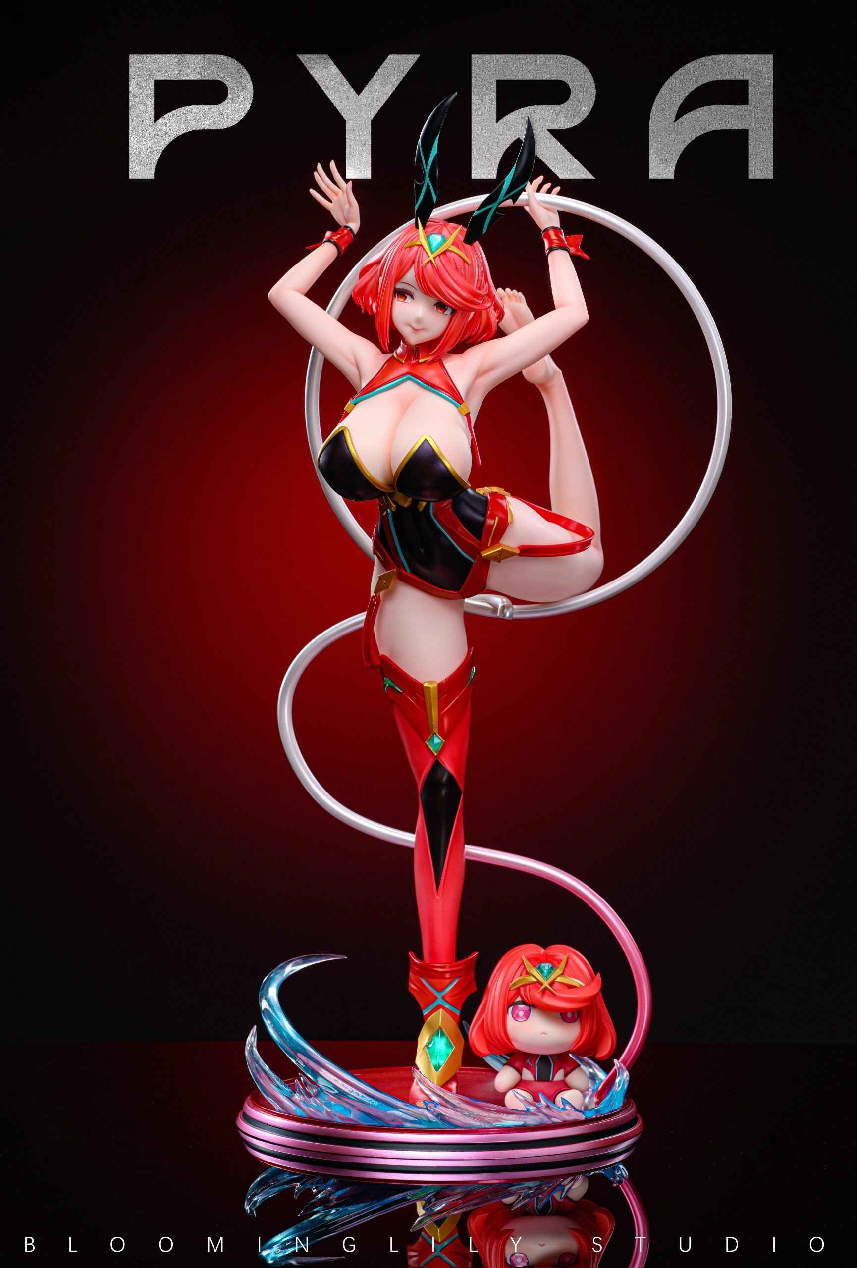 Xenoblade Chronicles Blooming Lily Studio Pyra Resin Statue