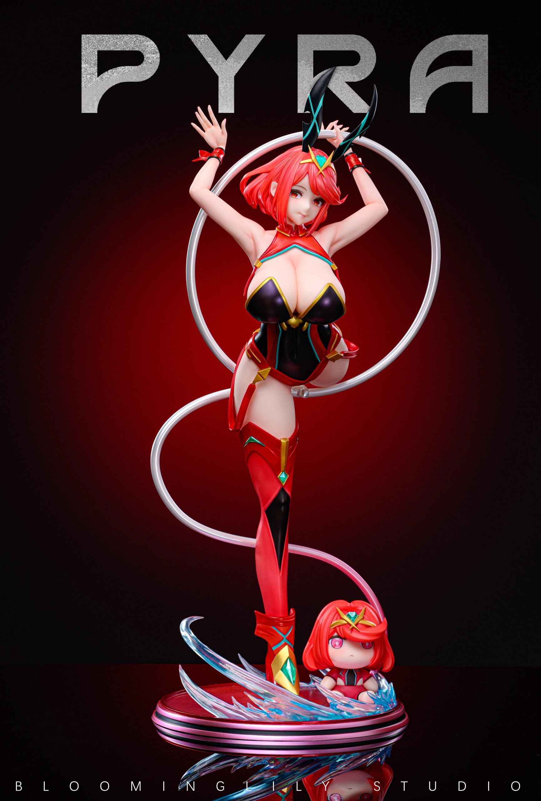 Xenoblade Chronicles Blooming Lily Studio Pyra Resin Statue
