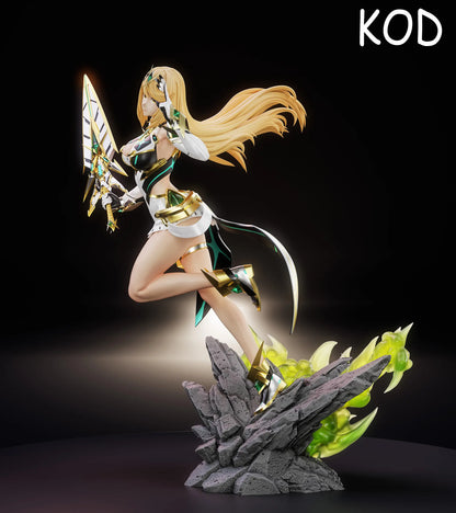 Xenoblade Chronicles Kod Studio Mythra Light Mech Resin Statue