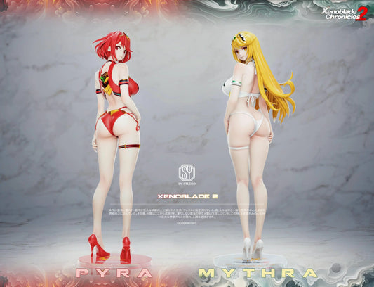 Xenoblade Chronicles SY Studio Mythra & Pyra Resin Statue