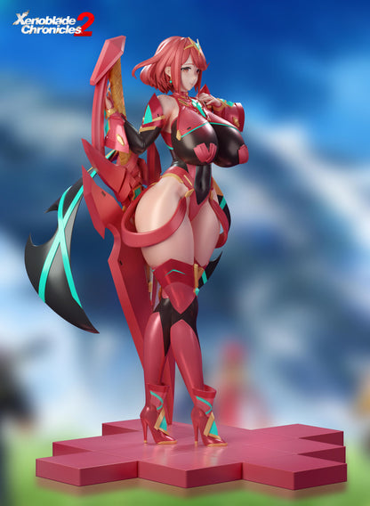 Xenoblade Chronicles BGA Studio Mythra & Pyra Resin Statue