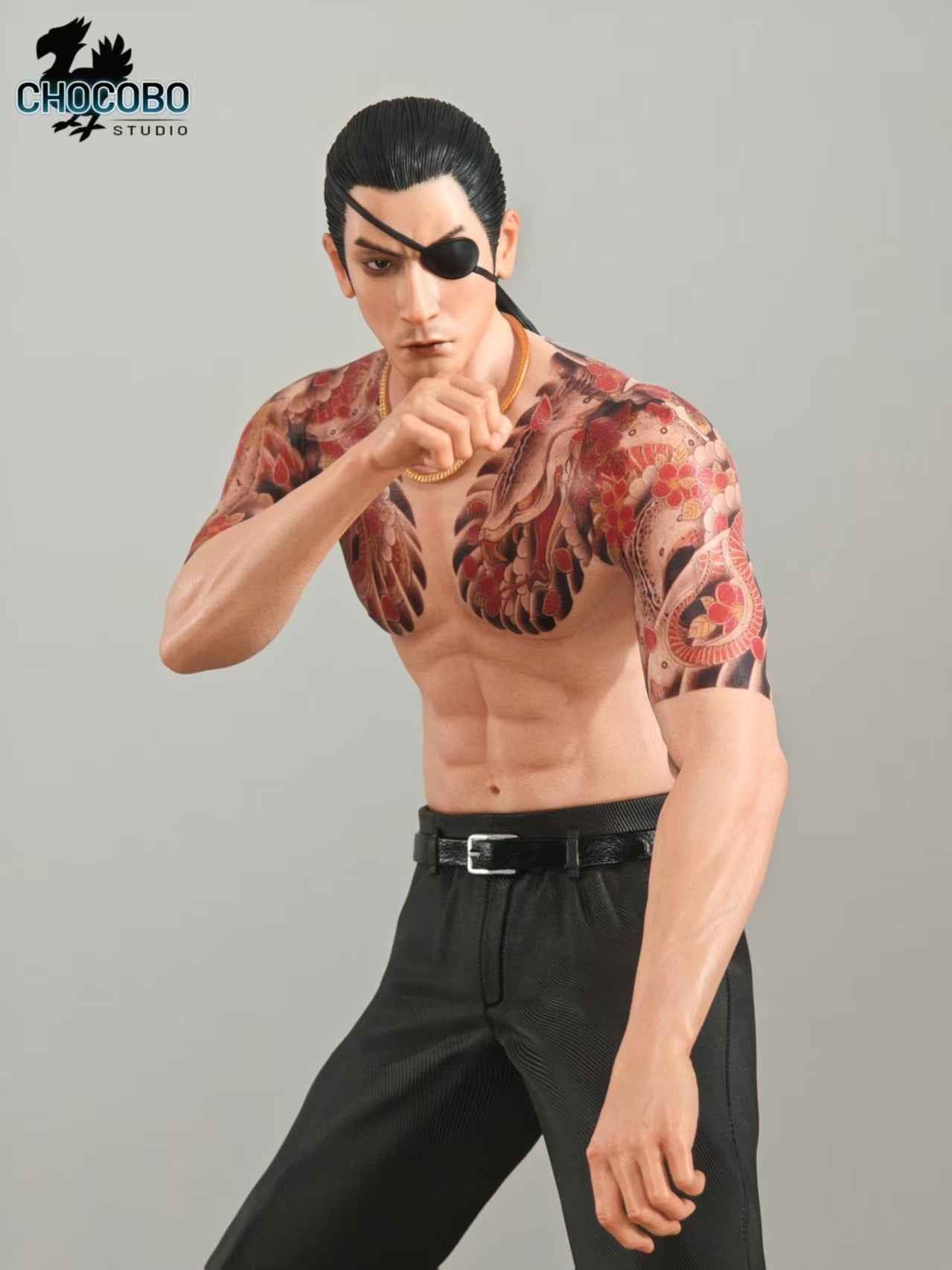 Yakuza Chocobo Studio Majima Goro Street Fighter Resin Statue