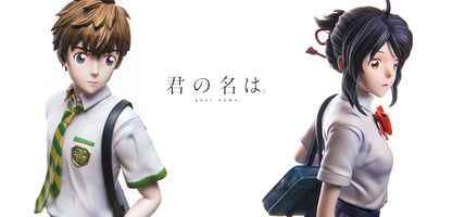 Your Name Cake Studio Taki Tachibana & Mitsuha Miyamizu Resin Statue