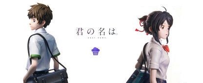 Your Name Cake Studio Taki Tachibana & Mitsuha Miyamizu Resin Statue