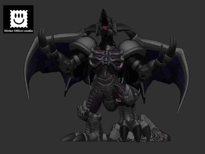 Yu-Gi-Oh Divine Officer Studio Black Skull Dragon Resin Statue