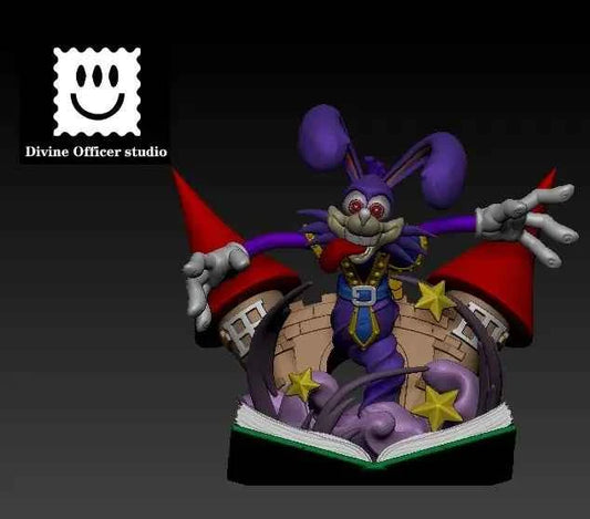 Yu-Gi-Oh Divine Officer Studio Dark Rabbit Resin Statue