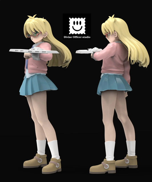 Yu-Gi-Oh Divine Officer Studio Doma Arc Rebecca Hawkins Resin Statue