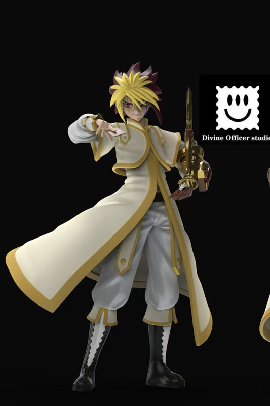 Yu-Gi-Oh Divine Officer Studio Quattro Thomas Arclight Resin Statue