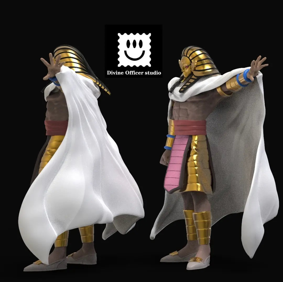 Yu-Gi-Oh Divine Officer Studio The Egyptian Chapter Hassan Resin Statue
