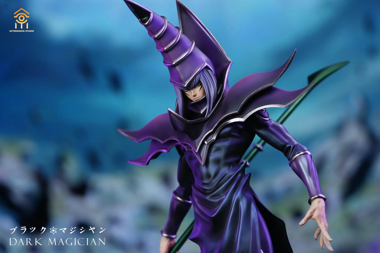 Yu-Gi-Oh! Aftershock Studio  Dark Magician Resin Statue