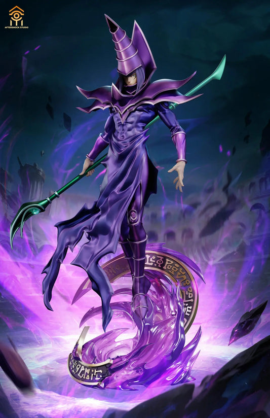 Yu-Gi-Oh! Aftershock Studio  Dark Magician Resin Statue