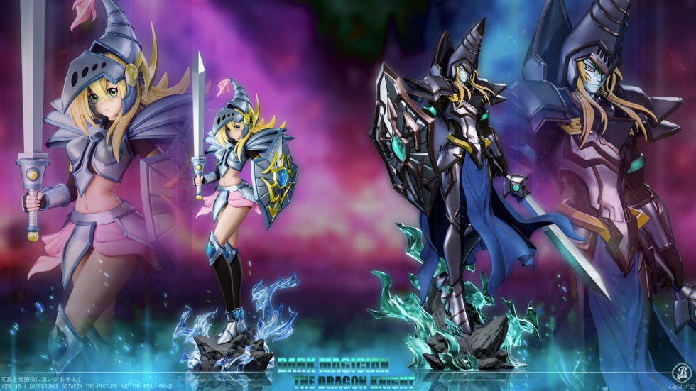 Yu-Gi-Oh! BBSD Studio Dark Magician & Dark Magician Girl Resin Statue