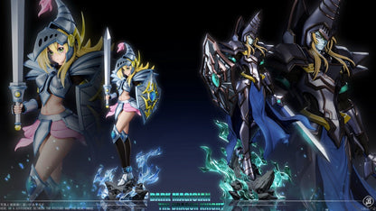Yu-Gi-Oh! BBSD Studio Dark Magician & Dark Magician Girl Resin Statue