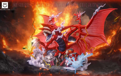 Yu-Gi-Oh! Divine Officer Studio Slifer the Sky Dragon & Silent Doll Resin Statue