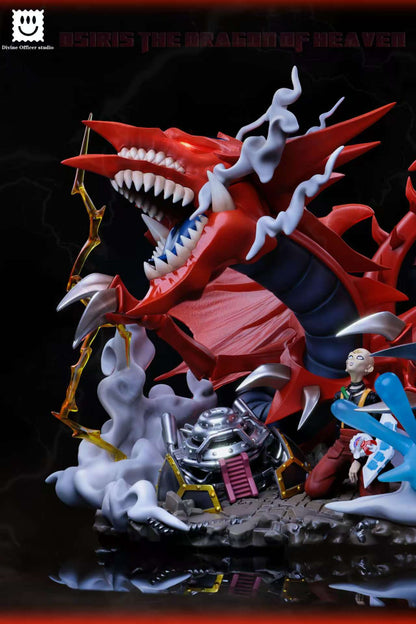 Yu-Gi-Oh! Divine Officer Studio Slifer the Sky Dragon & Silent Doll Resin Statue