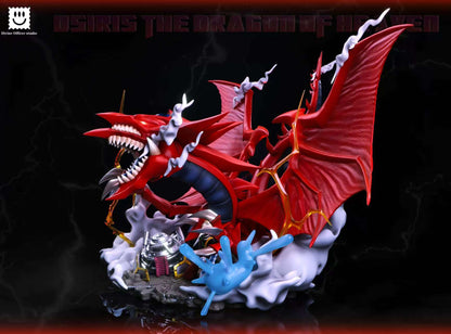 Yu-Gi-Oh! Divine Officer Studio Slifer the Sky Dragon & Silent Doll Resin Statue