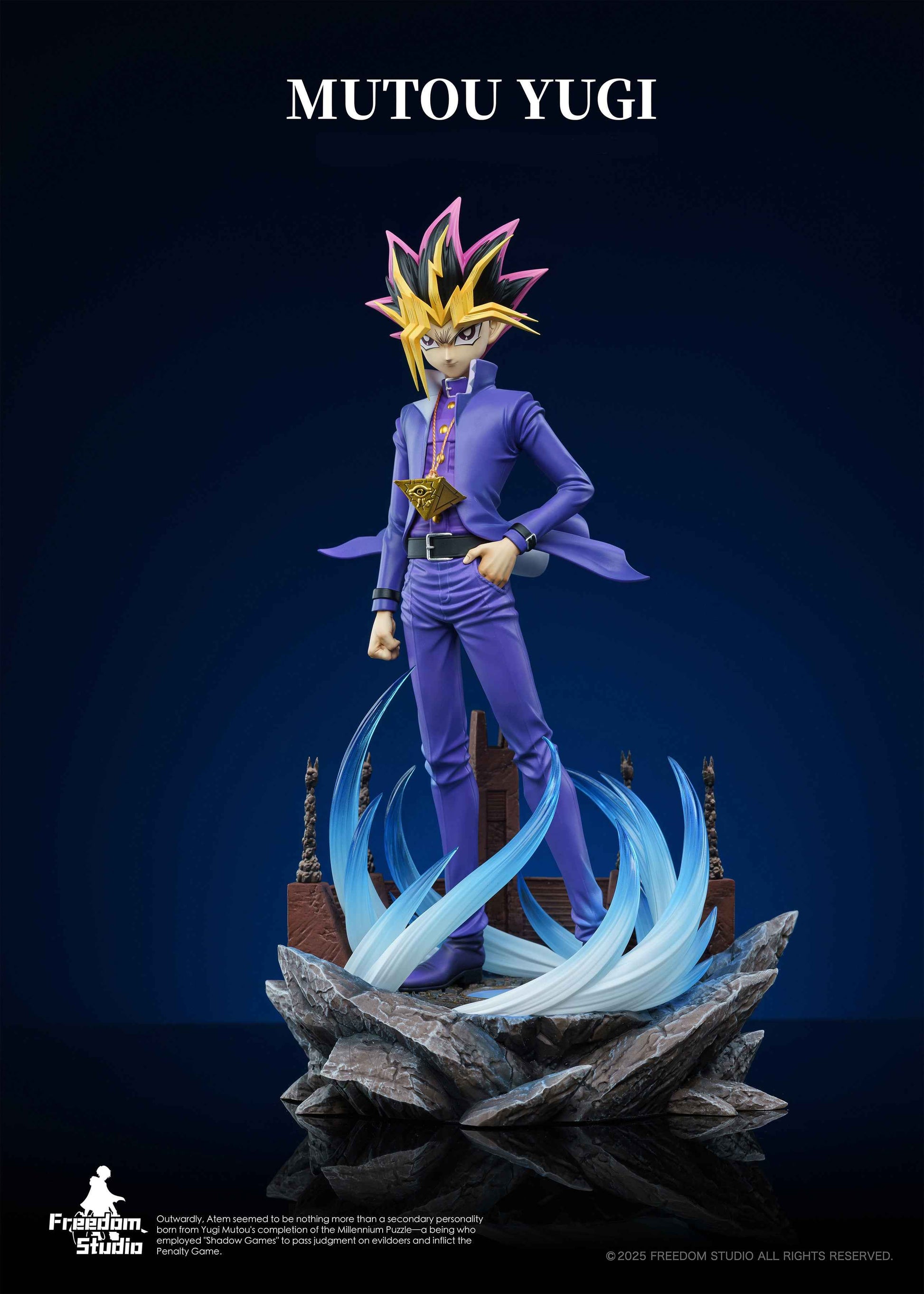 Yu-Gi-Oh! Freedom Studio Yugi Muto (Dark Yugi) Resin Statue