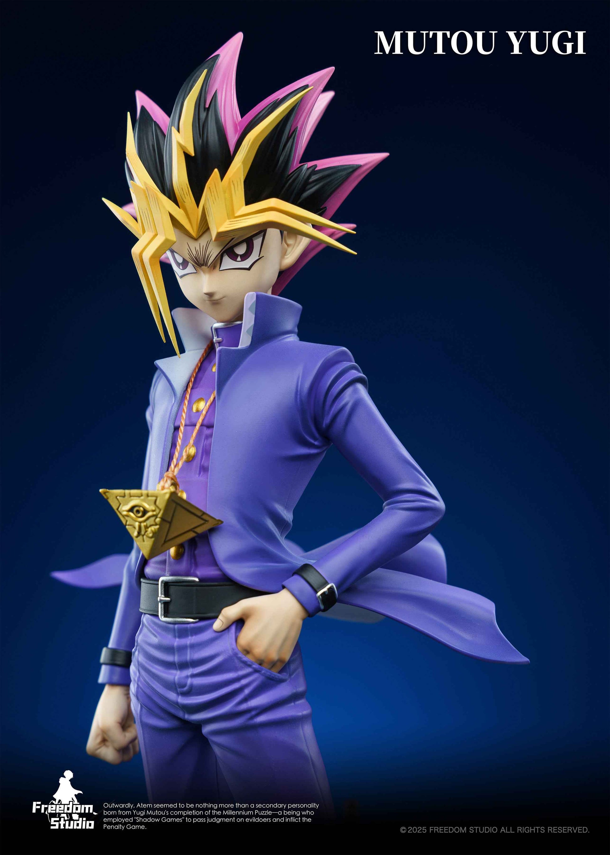 Yu-Gi-Oh! Freedom Studio Yugi Muto (Dark Yugi) Resin Statue