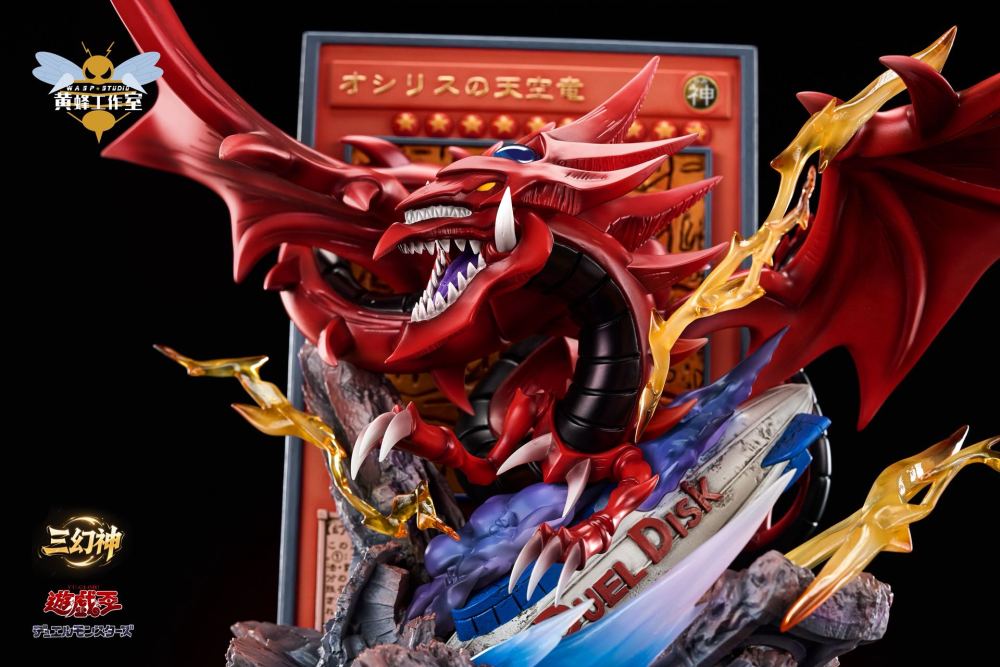 Yu-Gi-Oh! WASP Studio Slifer the Sky Dragon Resin Statue (PayPal Fees and Shipping Costs Included)