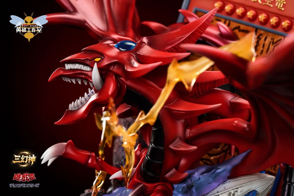 Yu-Gi-Oh! WASP Studio Slifer the Sky Dragon Resin Statue (PayPal Fees and Shipping Costs Included)