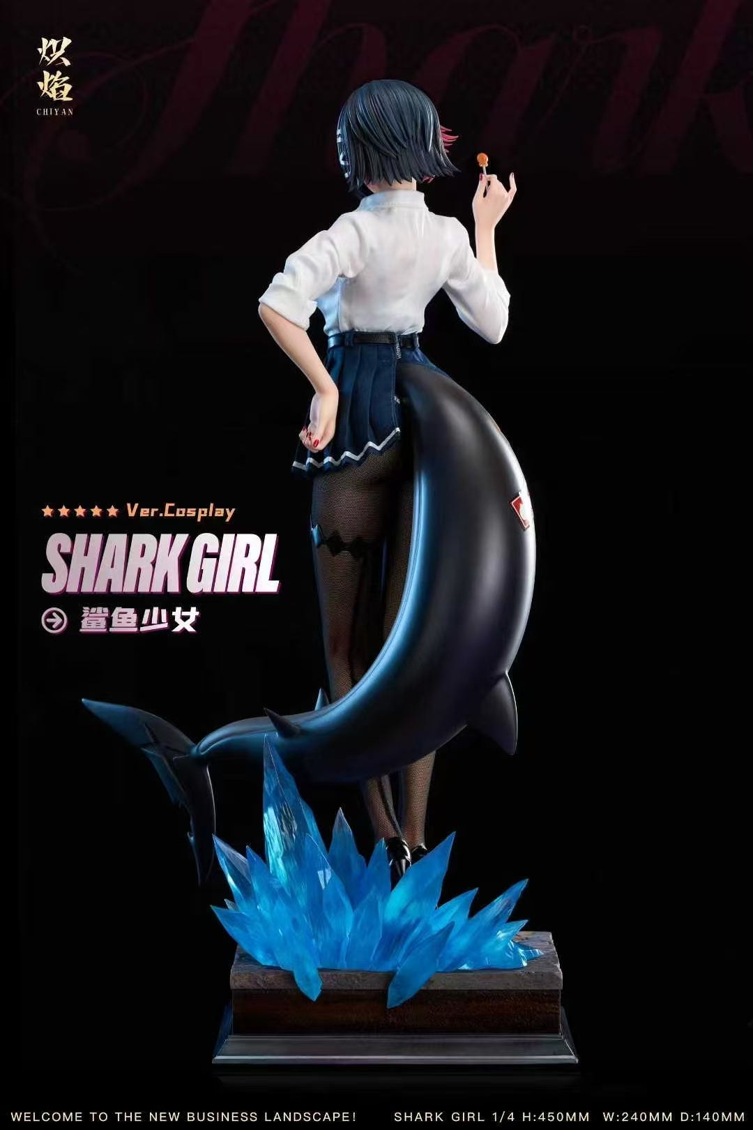 Zenless Zone Zero ChiYan Studio Ellen Joe Shark Girl 1/4 Resin Statue