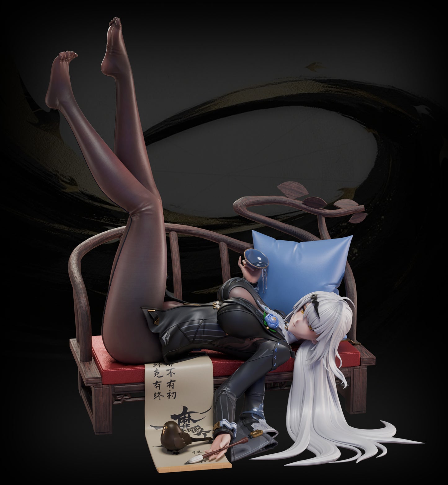 Zenless Zone Zero Mi Yin Studio Yixuan Resin Statue