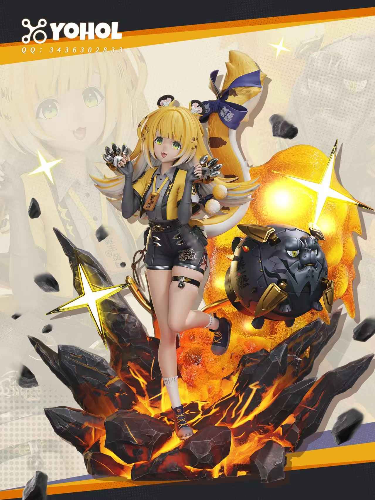 Zenless Zone Zero YOHOL Studio Ju Fufu 1/6 Resin Statue