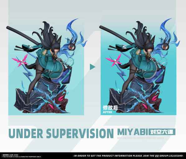 Zenless Zone Zero T-One studio Hoshimi Miyabi 1/6 Resin Statue