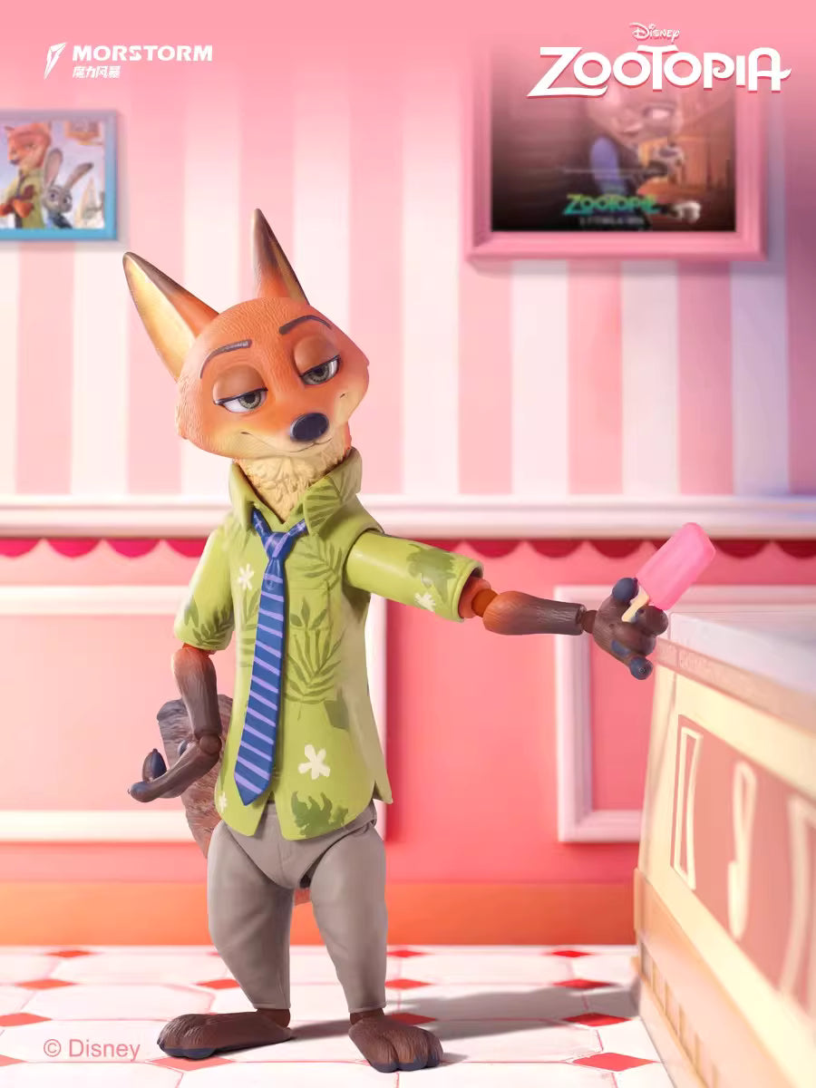 Zootopia Fondjoy Nick Wilde & Judy Hopps MS20004 Set Licensed Action Figure