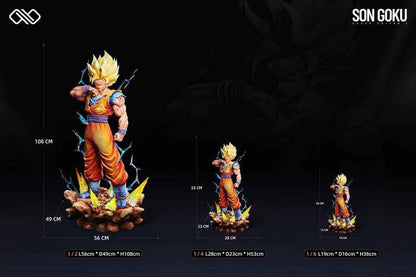 Dragon Ball Infinite Studio Son Goku SSJ2 Resin Statue
