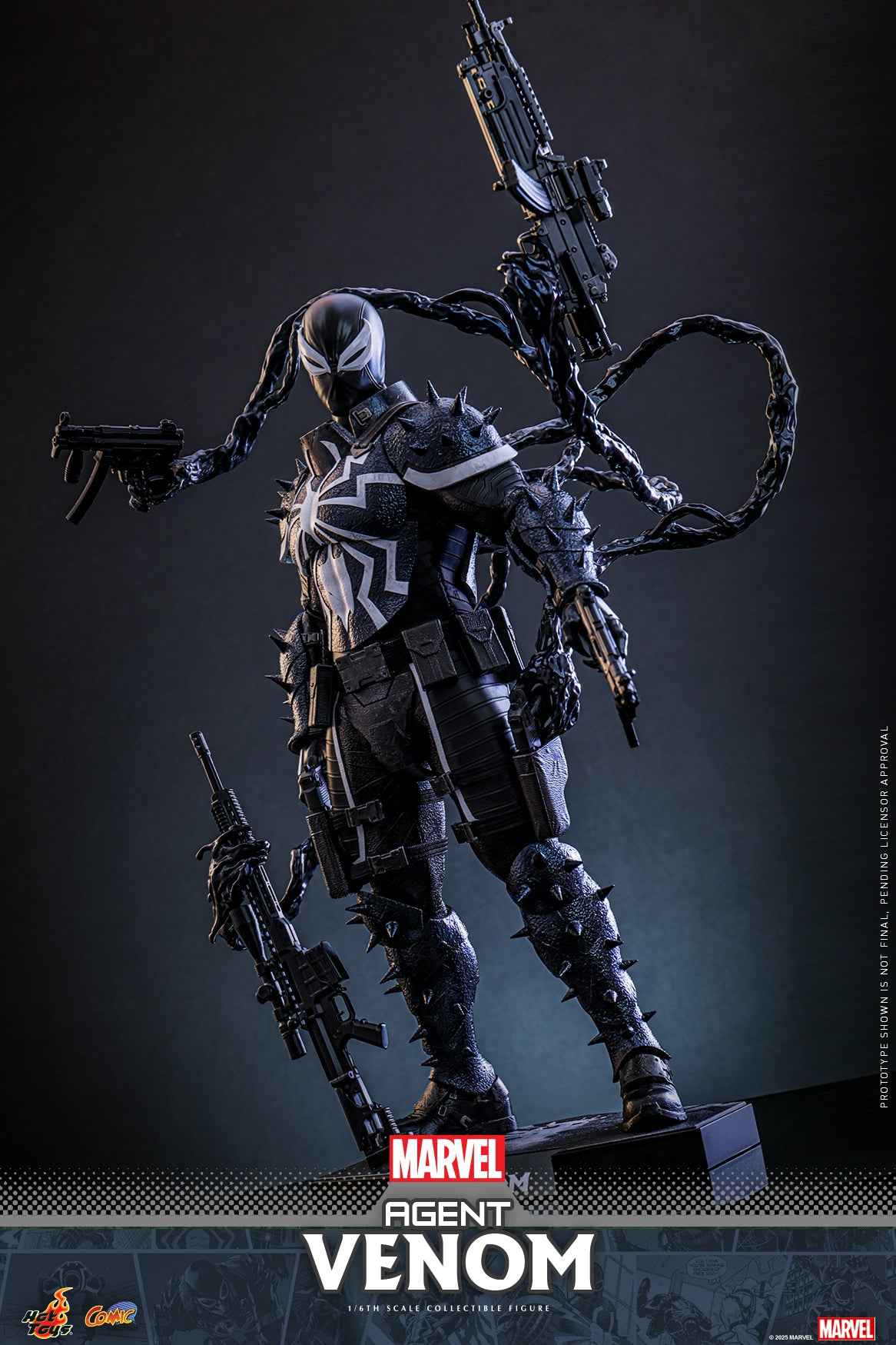 Marvel ~ Hot Toys ~ Agent Venom CMS025 ~ Licensed Action Figure - Santoryu Resins Collectors