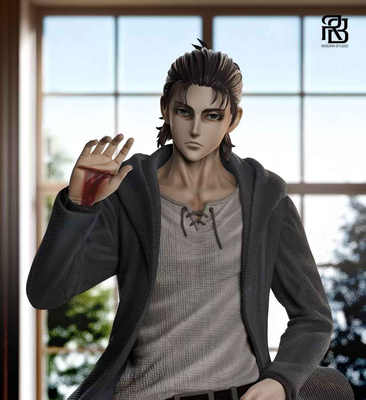 Attack On Titan ReBorn Studio Eren Jaeger Resin Statue