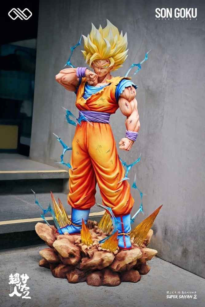 Dragon Ball Infinite Studio Son Goku SSJ2 Resin Statue
