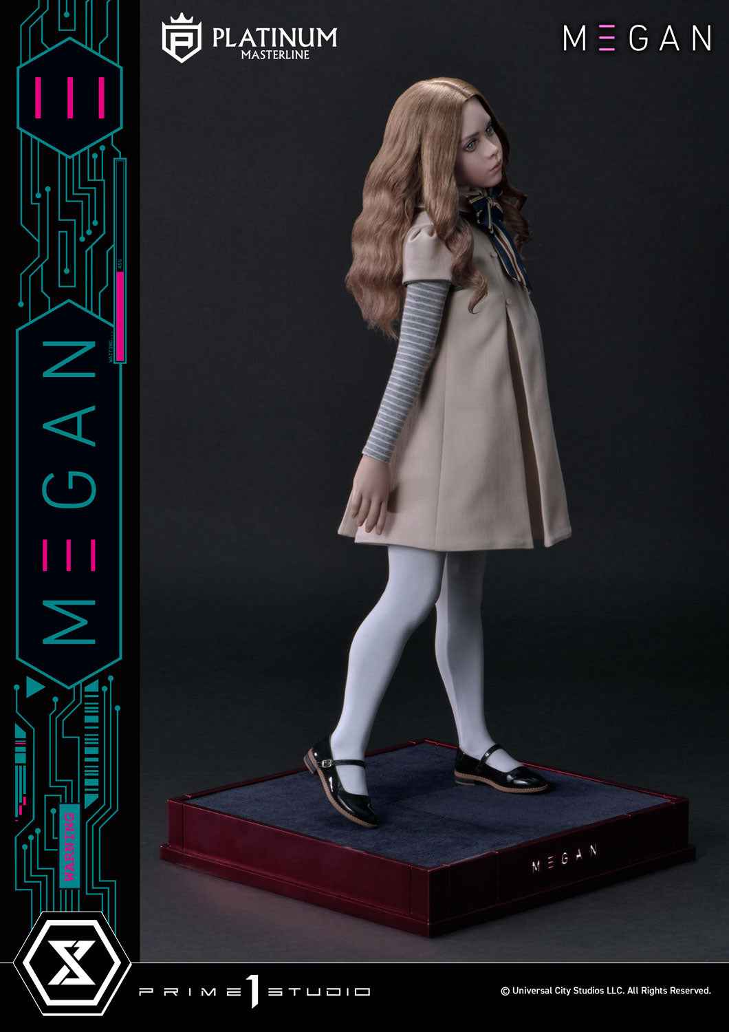 M3GAN ~ Prime 1 Studio ~ Platinum Masterline M3GAN (Film) PLMM3G-01 PLMM3G-01S ~ Licensed Statue