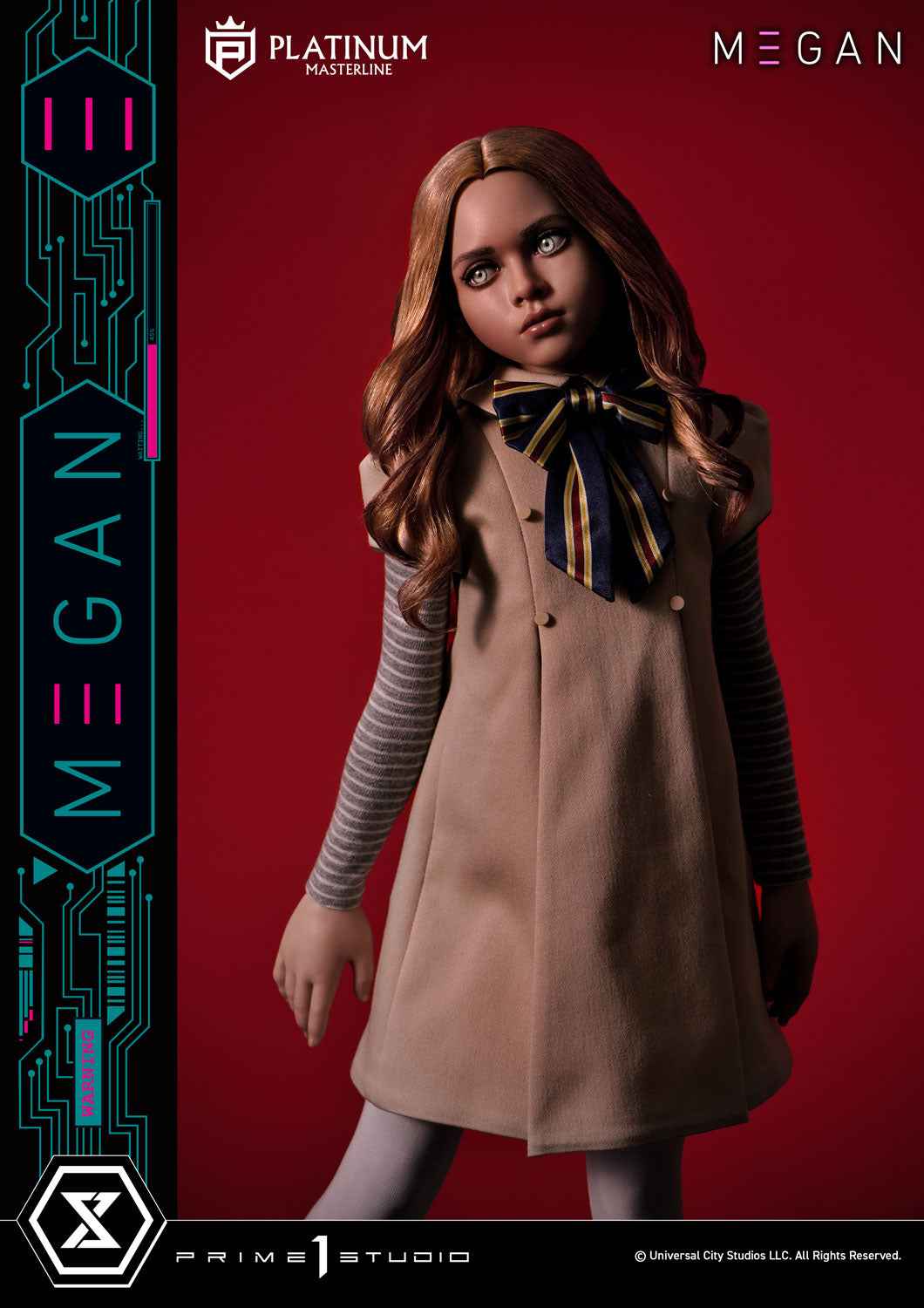 M3GAN ~ Prime 1 Studio ~ Platinum Masterline M3GAN (Film) PLMM3G-01 PLMM3G-01S ~ Licensed Statue