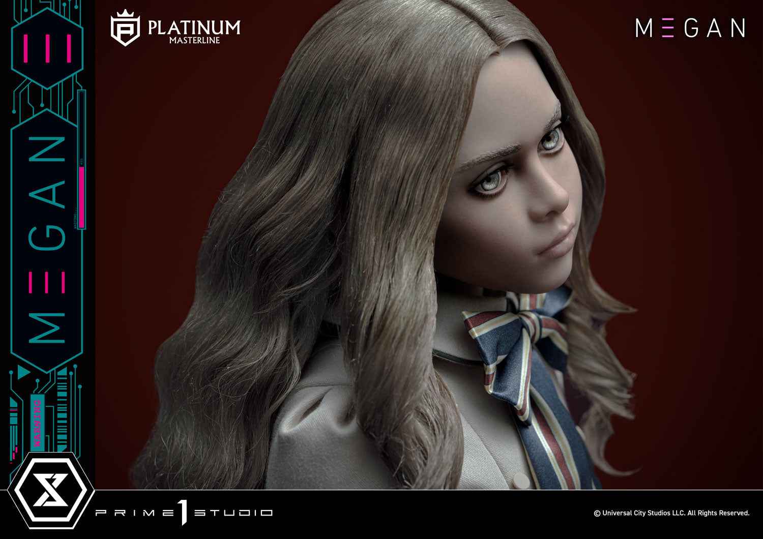 M3GAN ~ Prime 1 Studio ~ Platinum Masterline M3GAN (Film) PLMM3G-01 PLMM3G-01S ~ Licensed Statue