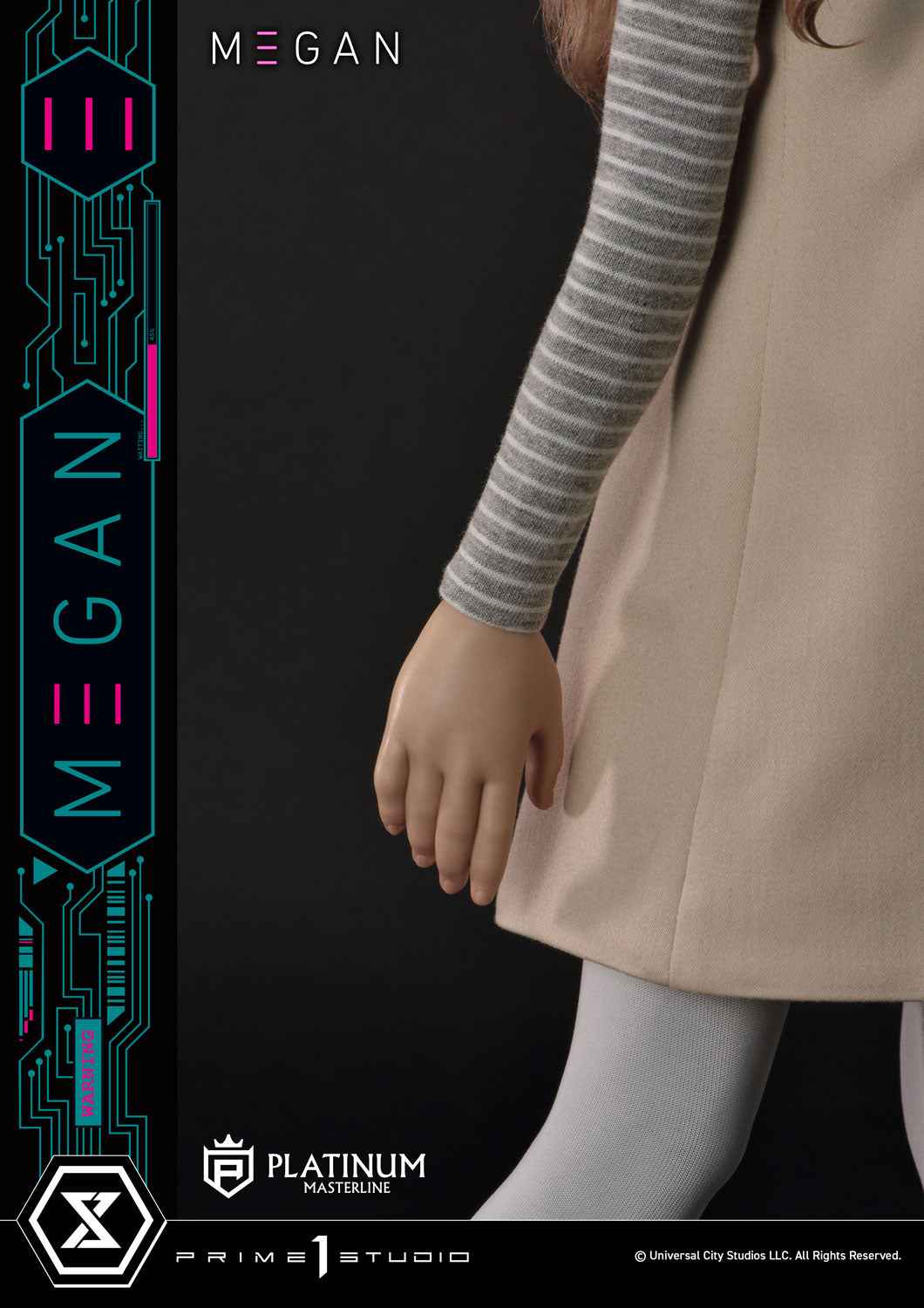 M3GAN ~ Prime 1 Studio ~ Platinum Masterline M3GAN (Film) PLMM3G-01 PLMM3G-01S ~ Licensed Statue