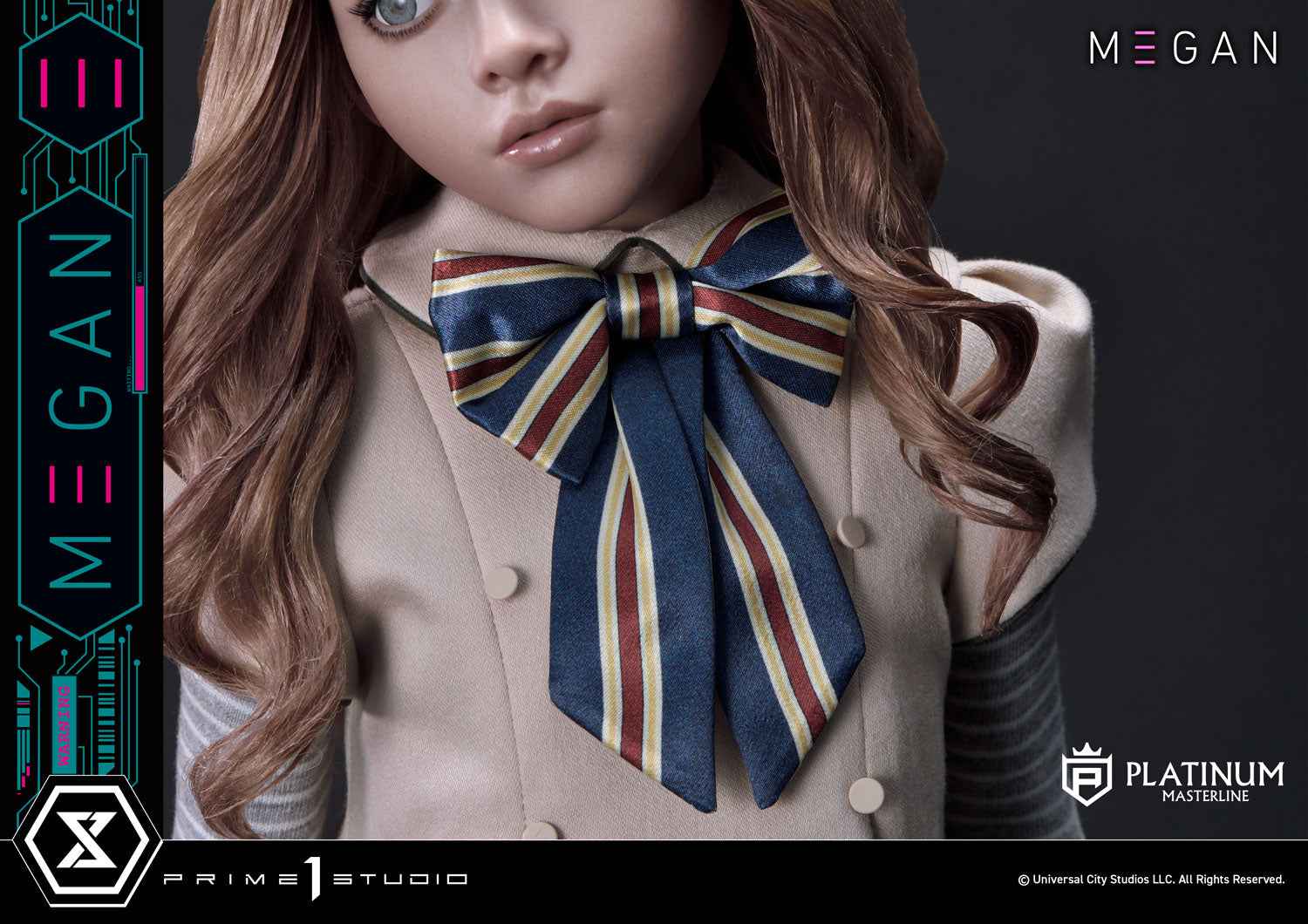 M3GAN ~ Prime 1 Studio ~ Platinum Masterline M3GAN (Film) PLMM3G-01 PLMM3G-01S ~ Licensed Statue