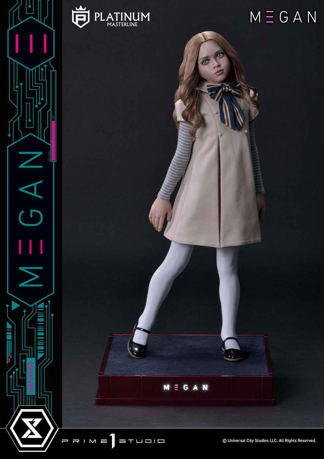 M3GAN ~ Prime 1 Studio ~ Platinum Masterline M3GAN (Film) PLMM3G-01 PLMM3G-01S ~ Licensed Statue