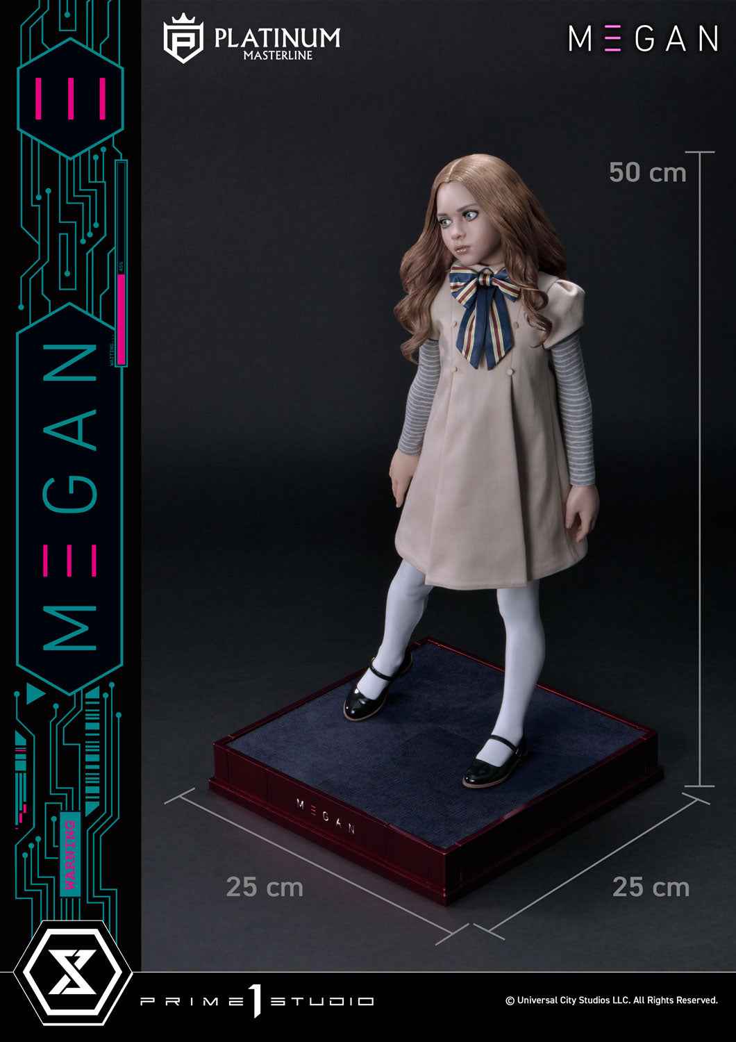 M3GAN ~ Prime 1 Studio ~ Platinum Masterline M3GAN (Film) PLMM3G-01 PLMM3G-01S ~ Licensed Statue