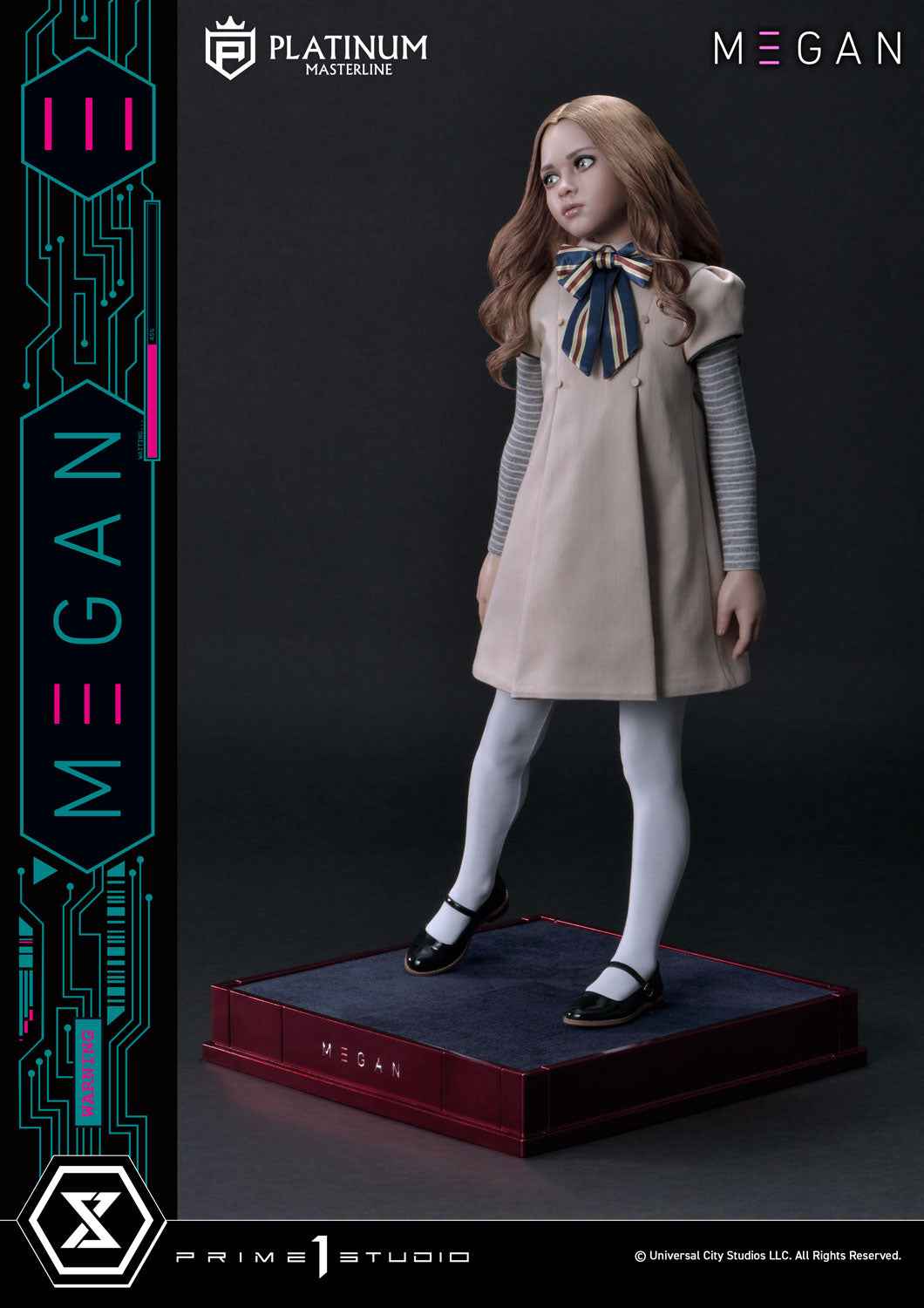 M3GAN ~ Prime 1 Studio ~ Platinum Masterline M3GAN (Film) PLMM3G-01 PLMM3G-01S ~ Licensed Statue