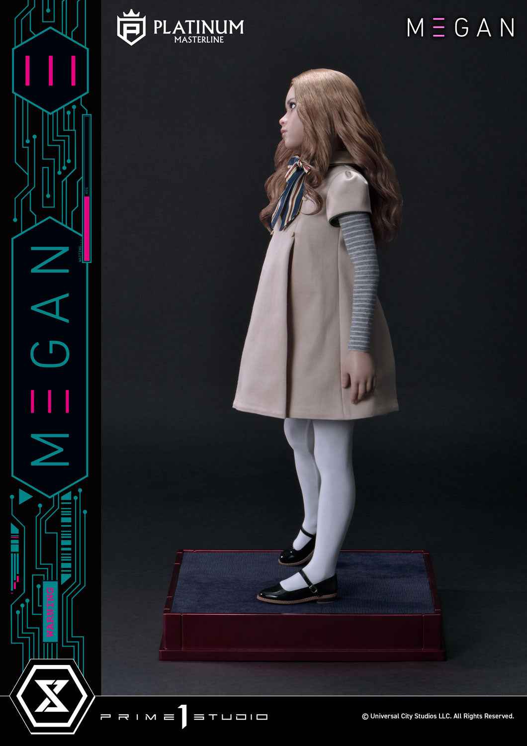 M3GAN ~ Prime 1 Studio ~ Platinum Masterline M3GAN (Film) PLMM3G-01 PLMM3G-01S ~ Licensed Statue