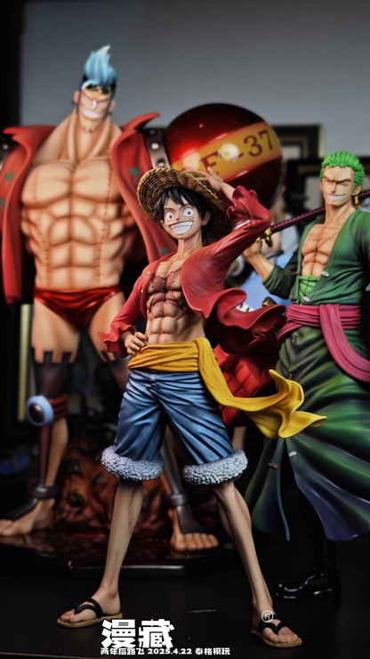 One Piece ~ Man Zang Studio ~ Monkey D Luffy ~ Resin Statue